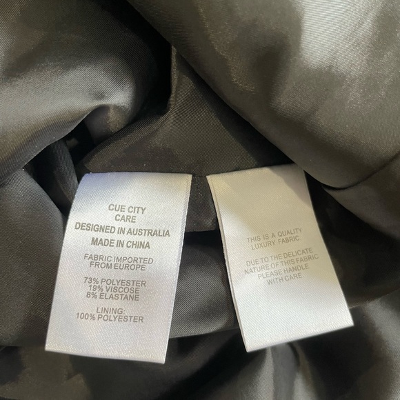 Cue City Black Pencil Skirt - Picture 8 of 8